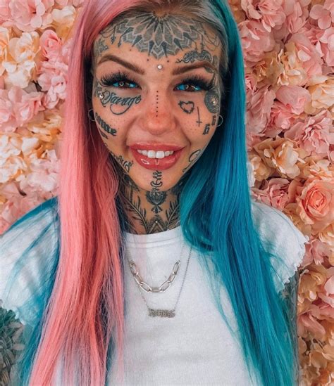 amber luke|Woman Has Spent $70,000 on Tattoos and Body Modifications